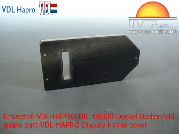 Ersatzteil-VDL-HAPRO NR. 08309 Deckel Bedienfeld