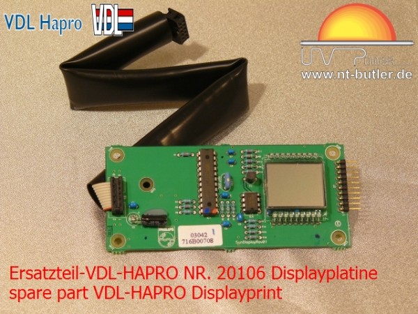 Ersatzteil-VDL-HAPRO NR. 20106 Displayplatine