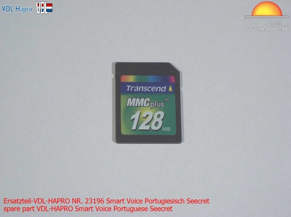 Ersatzteil-VDL-HAPRO NR. 23196 Smart Voice Portugiesisch Seecret