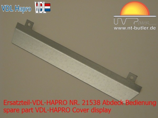 Ersatzteil-VDL-HAPRO NR. 21538 Abdeck Bedienung