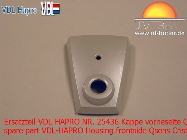 Ersatzteil-VDL-HAPRO NR. 25436 Kappe vorneseite Qsens Kristal Wei?