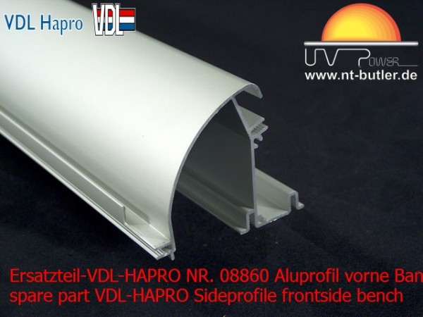 Ersatzteil-VDL-HAPRO NR. 08860 Aluprofil vorne Bank