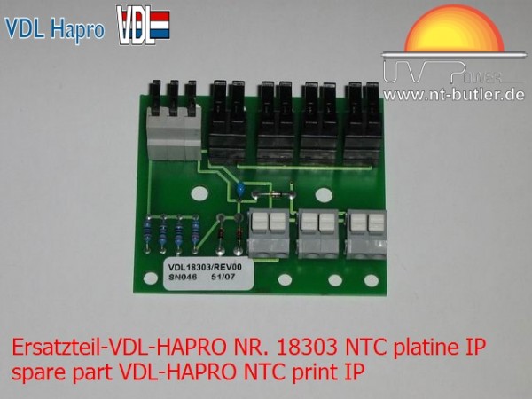 Ersatzteil-VDL-HAPRO NR. 18303 NTC platine IP