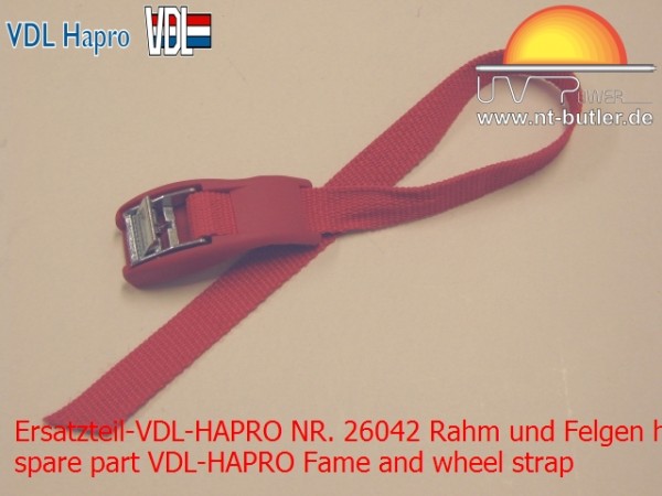Ersatzteil-VDL-HAPRO NR. 26042 Rahm und Felgen haltenband