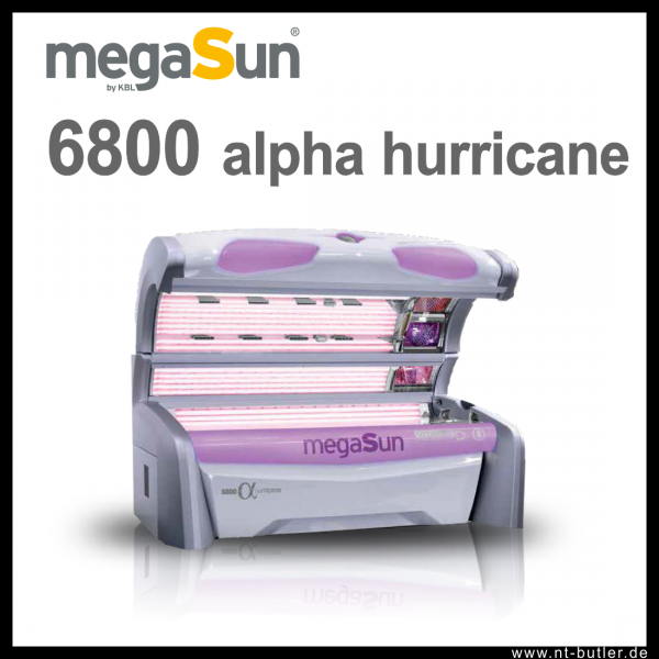 UV-Kit ID-1480: KBL megaSun 6800 alpha hurricane ohne Shouldertan