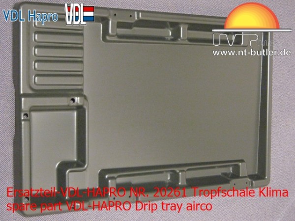 Ersatzteil-VDL-HAPRO NR. 20261 Tropfschale Klima