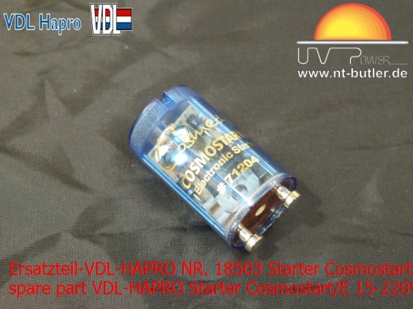 Ersatzteil-VDL-HAPRO NR. 18503 Starter Cosmostart/E 15-220W