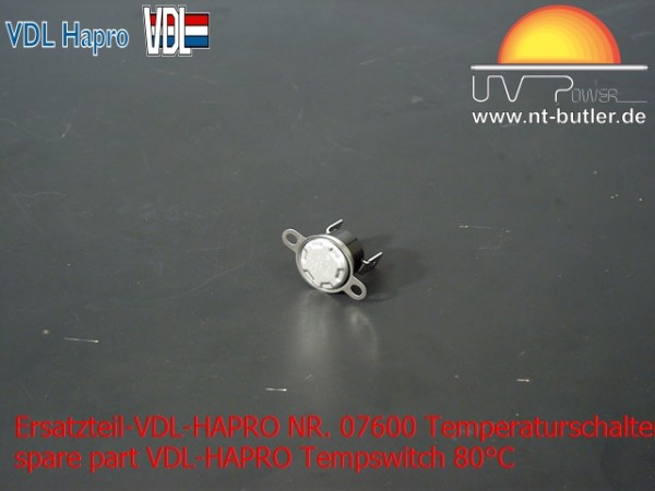Ersatzteil-VDL-HAPRO NR. 07600 Temperaturschalter 80°C
