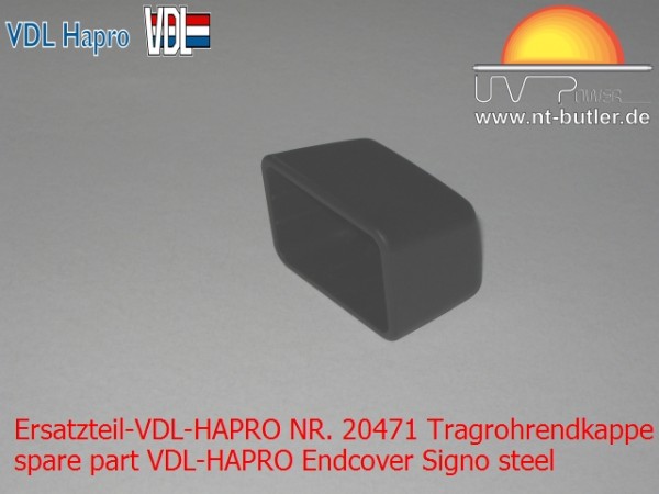 Ersatzteil-VDL-HAPRO NR. 20471 Tragrohrendkappe Signo Stahl