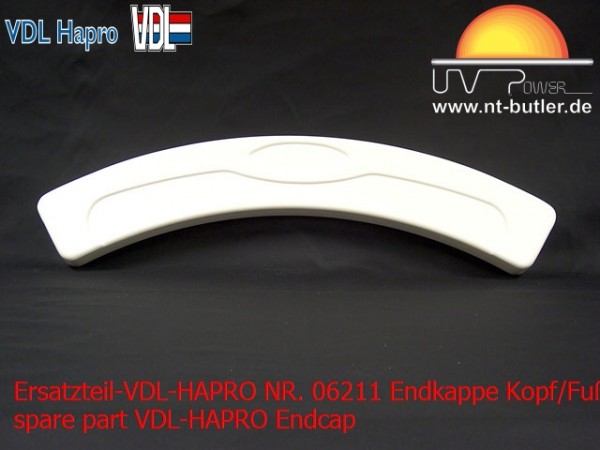 Ersatzteil-VDL-HAPRO NR. 06211 Endkappe Kopf/Fuß OT/UT