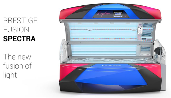 ID-1587: Solarium Ergoline Prestige FUSION SPECTRA Hybrid 
