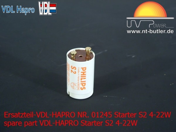 Ersatzteil-VDL-HAPRO NR. 01245 Starter S2 4-22W