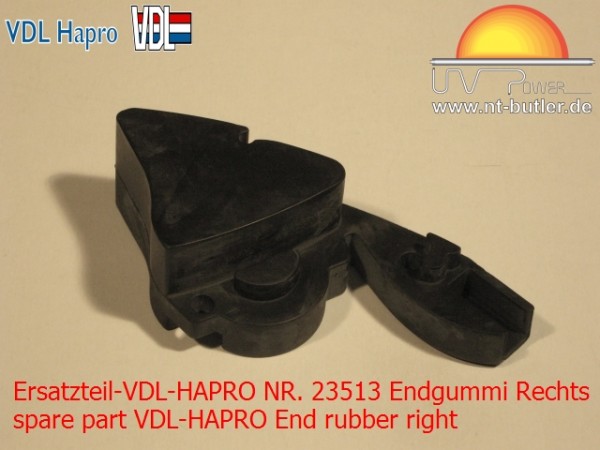 Ersatzteil-VDL-HAPRO NR. 23513 Endgummi Rechts