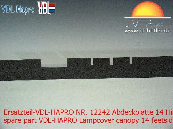 Ersatzteil-VDL-HAPRO NR. 12242 Abdeckplatte 14 Himmel Fußseite