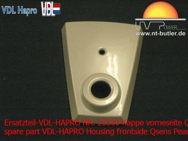 Ersatzteil-VDL-HAPRO NR. 25350 Kappe vorneseite Qsens Perle Wei?