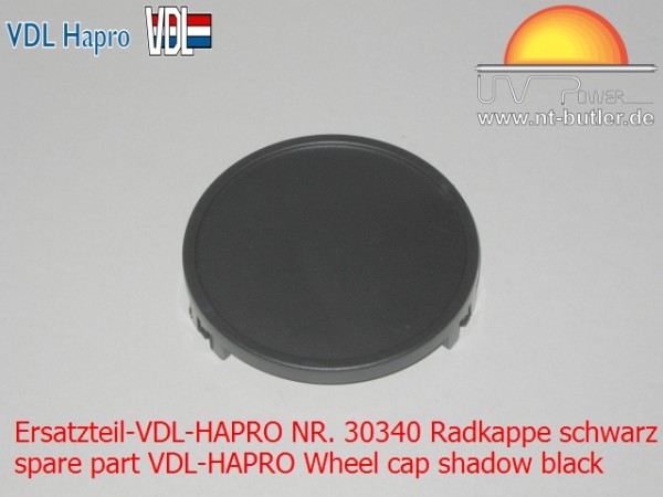 Ersatzteil-VDL-HAPRO NR. 30340 Radkappe schwarz