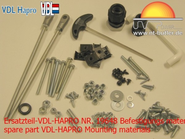 Ersatzteil-VDL-HAPRO NR. 19648 Befestigungs material