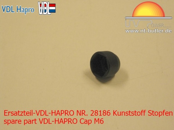 Ersatzteil-VDL-HAPRO NR. 28186 Kunststoff Stopfen M6