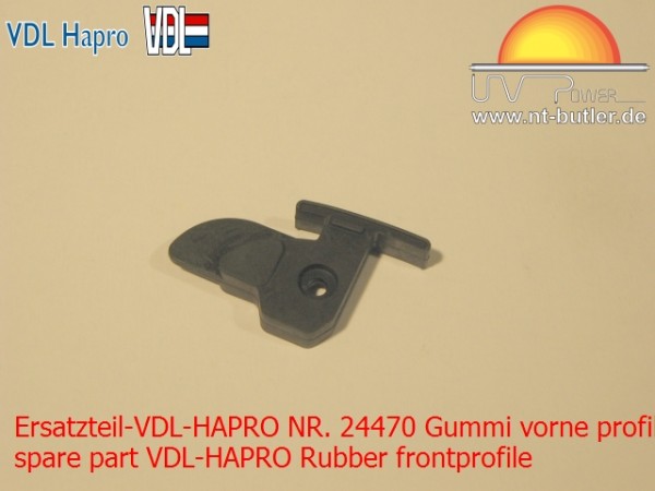 Ersatzteil-VDL-HAPRO NR. 24470 Gummi vorne profil