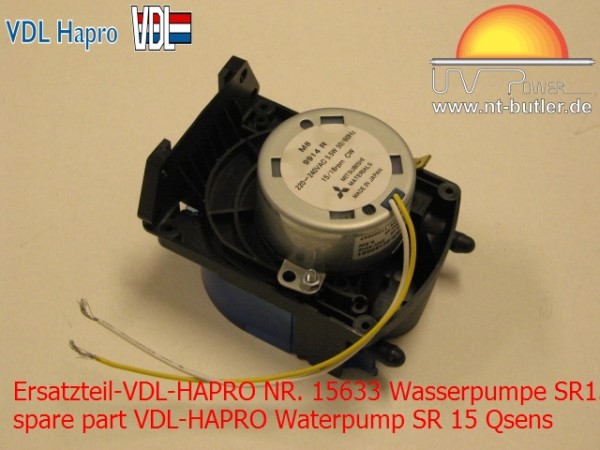 Ersatzteil-VDL-HAPRO NR. 15633 Wasserpumpe SR15 Qsens