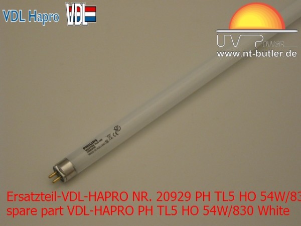 Ersatzteil-VDL-HAPRO NR. 20929 PH TL5 HO 54W/830 Wei?