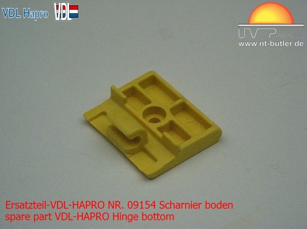 Ersatzteil-VDL-HAPRO NR. 09154 Scharnier boden