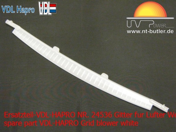 Ersatzteil-VDL-HAPRO NR. 24536 Gitter fur Lufter Wei?