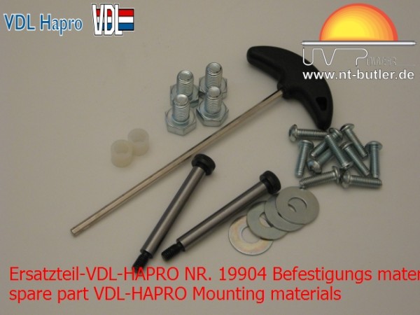 Ersatzteil-VDL-HAPRO NR. 19904 Befestigungs material