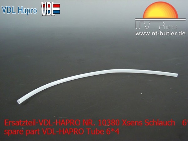 Ersatzteil-VDL-HAPRO NR. 10380 Xsens Schlauch 6*4