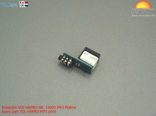 Ersatzteil-VDL-HAPRO NR. 14905 MP3 Platine