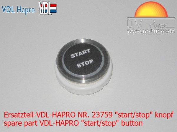 Ersatzteil-VDL-HAPRO NR. 23759 "start/stop" knopf