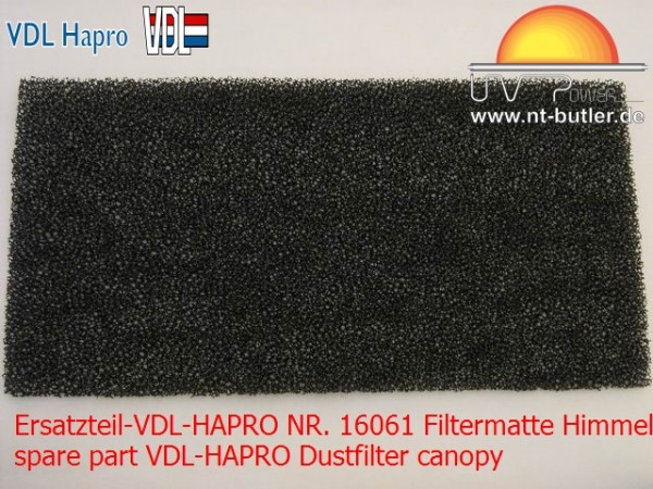 Ersatzteil-VDL-HAPRO NR. 16061 Filtermatte Himmel