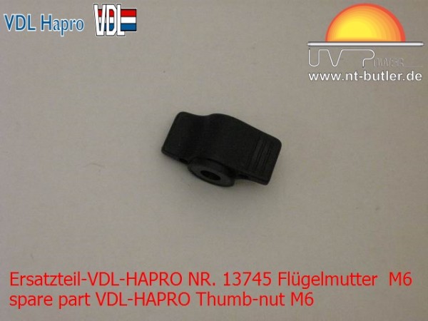 Ersatzteil-VDL-HAPRO NR. 13745 Flügelmutter M6