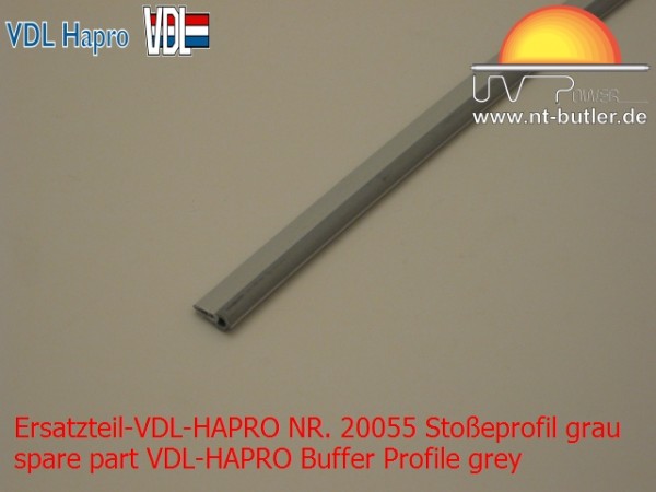 Ersatzteil-VDL-HAPRO NR. 20055 Stoßeprofil grau