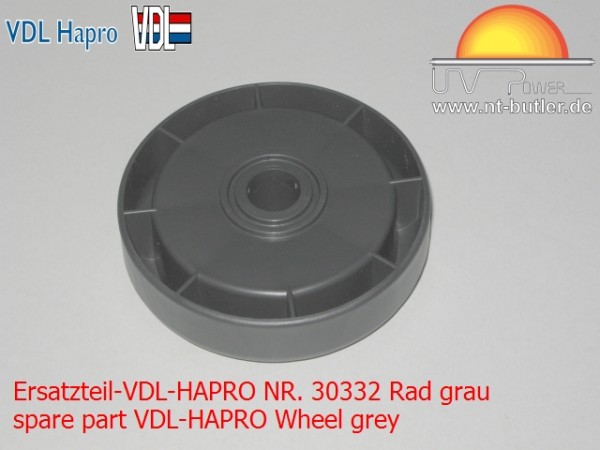 Ersatzteil-VDL-HAPRO NR. 30332 Rad grau