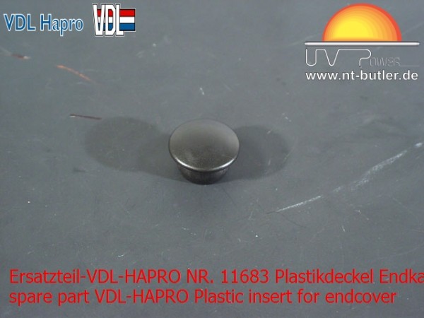 Ersatzteil-VDL-HAPRO NR. 11683 Plastikdeckel Endkappe