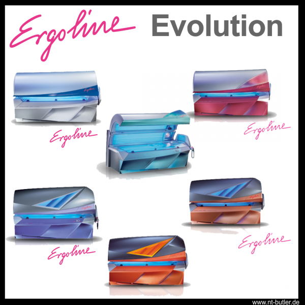 UV-Kit ID-1408: Ergoline Evolution 500 Super Power m. Shoulder Tan