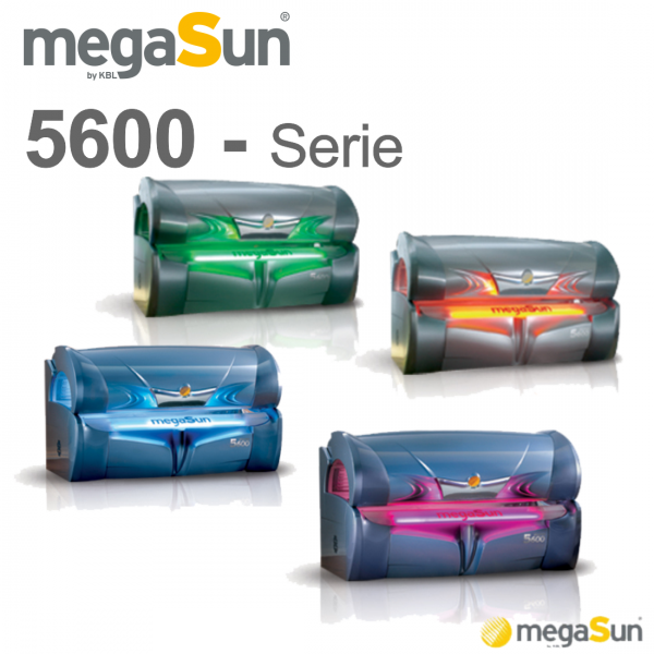 UV-Kit ID-1306: KBL megaSun 5600 Super Power CPI mit easyCare (P2) m. Schulterbräuner (Strahlungsnor