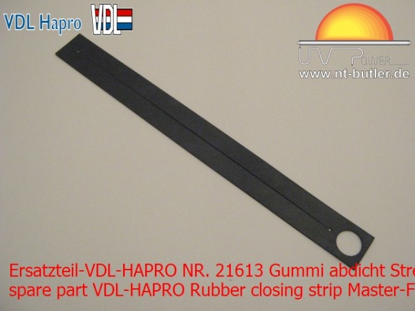 Ersatzteil-VDL-HAPRO NR. 21613 Gummi abdicht Streife Master-Fit