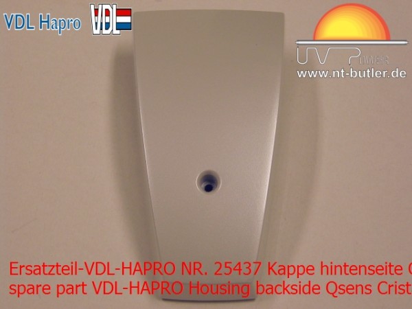 Ersatzteil-VDL-HAPRO NR. 25437 Kappe hintenseite Qsens Kristal Wei?