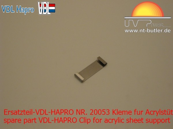 Ersatzteil-VDL-HAPRO NR. 20053 Kleme fur Acrylstütze