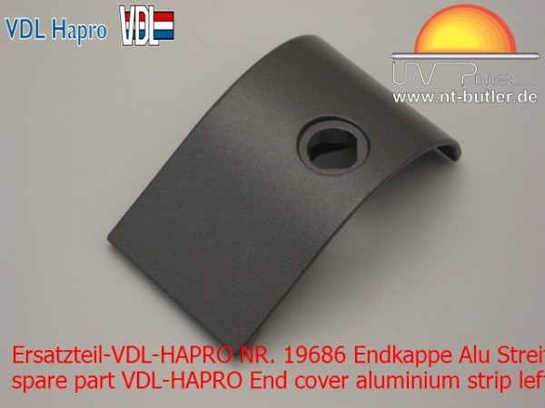 Ersatzteil-VDL-HAPRO NR. 19686 Endkappe Alu Streife links