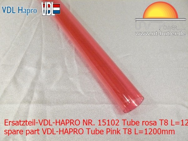 Ersatzteil-VDL-HAPRO NR. 15102 Tube rosa T8 L=1200mm