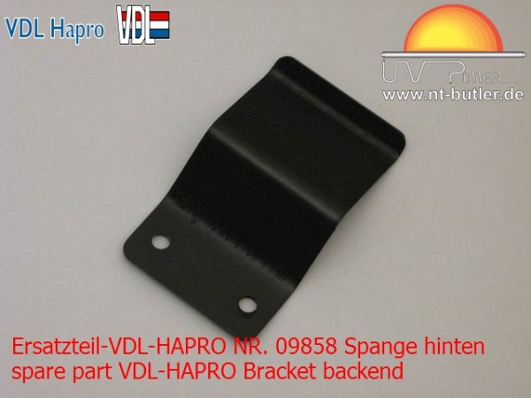 Ersatzteil-VDL-HAPRO NR. 09858 Spange hinten