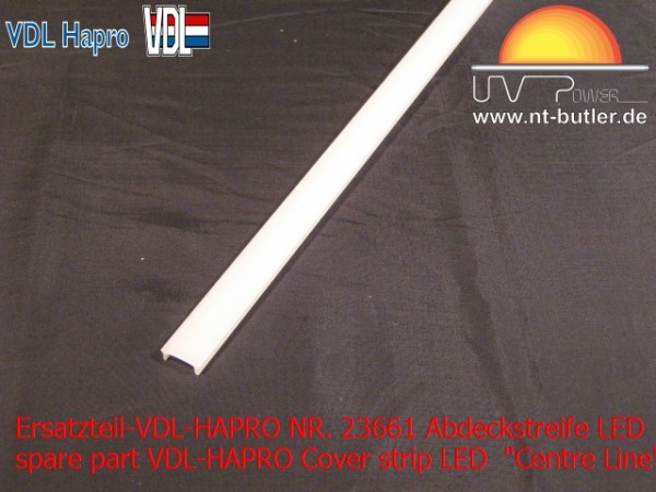 Ersatzteil-VDL-HAPRO NR. 23661 Abdeckstreife LED "Centre Line" L=150cm