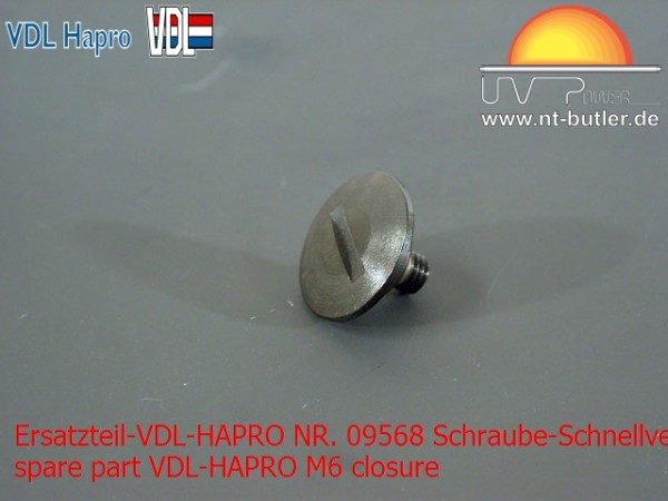 Ersatzteil-VDL-HAPRO NR. 09568 Schraube-Schnellverschluß