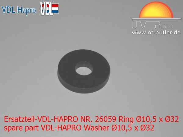 Ersatzteil-VDL-HAPRO NR. 26059 Ring Ø10,5 x Ø32